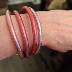 NWT BuDhaGirl "Carousel Pink" bangles